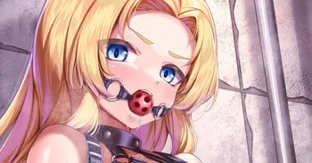 [白黒だるま] ニップルドームと固定バイブで仰け反り絶頂させられるアルフィン manga cover