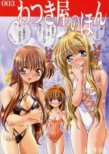 (CR32) [Watsukiya (Watsuki Ayamo)] Watsukiya no Hon 003 (Air, Kanon) manga cover