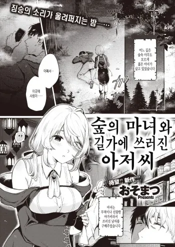 [Osomatsu] Morino majo to yukidaoreno ojisan | 숲의 마녀와 길가에 쓰러진 아저씨 COMIC X-EROS #96 [Digital] [Korean] manga cover