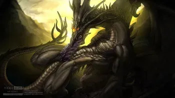 [Todex] Black Dragon Kalameet (Dark Souls) manga cover