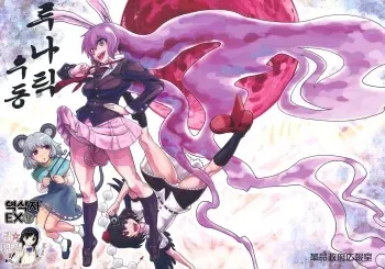 (C77) [Kakumei Seifu Kouhoushitsu (Kamiya Suzuka, RADIOHEAD)] Lunatic Udon | 루나틱 우동 (Touhou Project) [Korean] [팀 면갤] manga cover