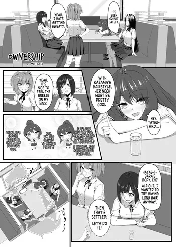 [Hyoui Lover (Metako)] Ownership (Hyoui Catalog ~Onna no Karada ga Nottorare Makuru Godou Hon~) [English] [GTF] manga cover