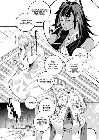Dehya X Dunyazard manga cover