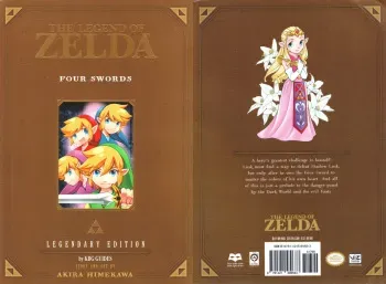 The Legend of Zelda - Four Swords Manga manga cover