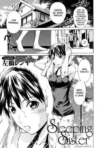 [Sabashi Renya] Nemuru Oneesan (COMIC Tenma 2009-01) [Spanish] manga cover