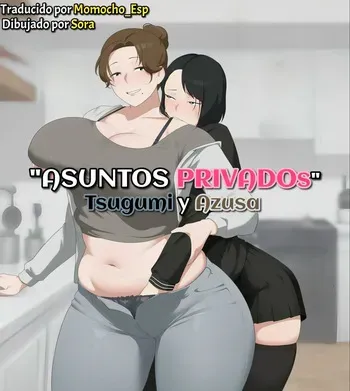 [Sora] Azusa Tsugmi private matters | Asuntos privados - Tsugumi y Azusa [Spanish] [Momocho] manga cover