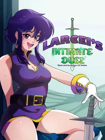 Larcei's Intimate Duel manga cover