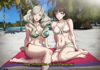 [Accel Art] Waifu Cast - Ann and Makoto (Persona 5) [Spanish] manga cover