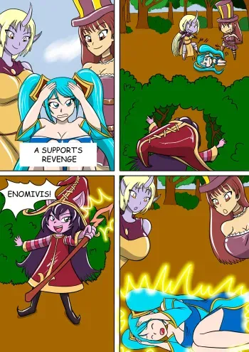 [LadyDrasami] A Support's Revenge (League of Legends) manga cover