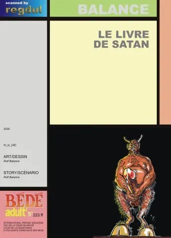 [Rolf Balance] Le Livre de Satan (The Book of Satan) [FR] manga cover