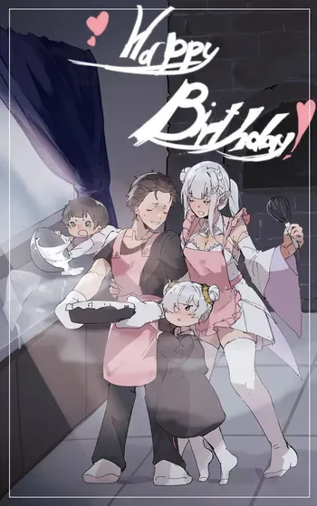 [Angel] Emilia Birthday 2 (Re:Zero kara Hajimeru Isekai Seikatsu) manga cover