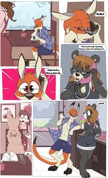 [Fuf] Farrah's Little Helper manga cover
