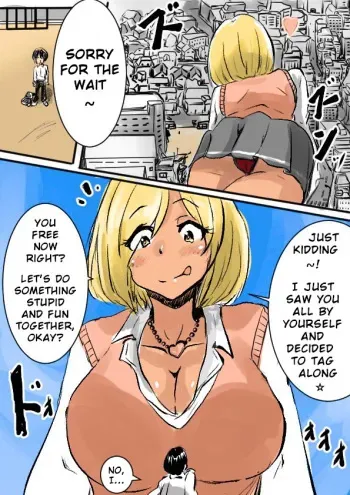 Let's play with Gigagyaru! manga cover