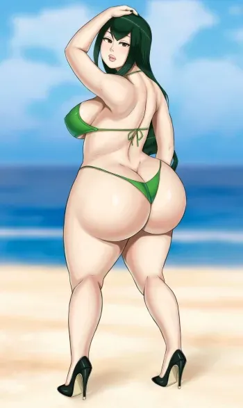 [dagon] Thick Tsuyu Asui (My Hero Academia) manga cover