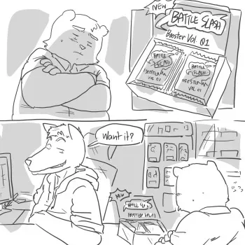 [altseason] Booster Bear manga cover