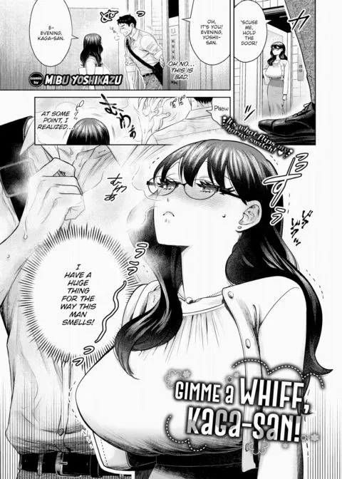 Gimme a Whiff, Kaga-san! manga cover