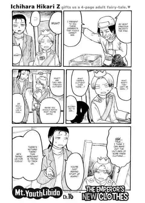 Mt. Youth Libido ~The Emperor’s New Clothes~ manga cover