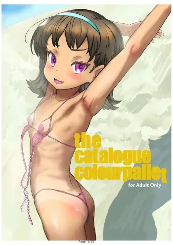 the catalogue colourpallet manga cover