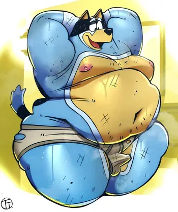 Fat Stinkin' Bandit Heeler & Friends manga cover