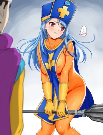 [月本築希] 装備を忘れてきた女僧侶 manga cover