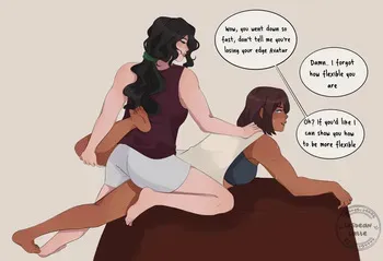 [Lesbeanlatte] Korrasami (The Legend of Korra) manga cover