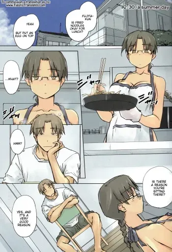 (C90) [Tear Drop (tsuina)] 12:30/ a summer day (To Heart) [English] [Tigoris Translates] manga cover