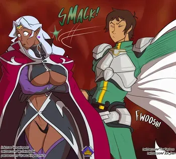 [Unknowingest/MrSwindle94] Princess Allura (Voltron: Legendary Defender) manga cover