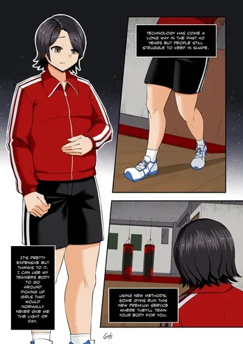 Kawaii Tsun'aho/ Swapping Gym Comic manga cover