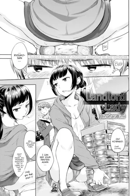 Landlord Lady manga cover