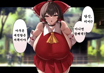 [SINKAI] Hakurei Reimu ura Video Ryuushutsu 하쿠레이 레이무 뒷비디오 유출 (Touhou Project) [Korean] manga cover