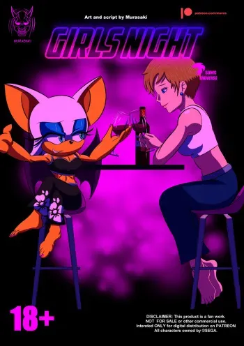 [Murasaki] Girls Night (Sonic The Hedgehog) manga cover
