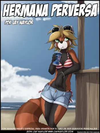 [Jay Naylor] Hermana Perversa (Spanish) [Red Fox Makkan] manga cover