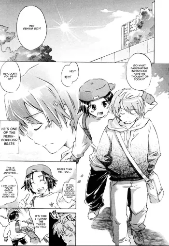 Tensai to Neko manga cover