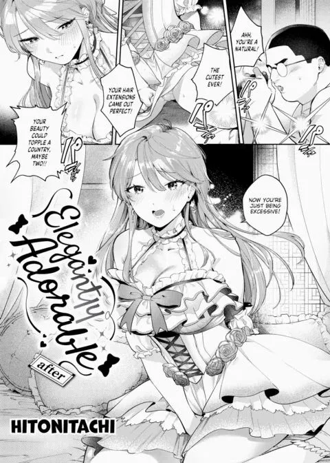 Elegantly Adorable - After manga cover