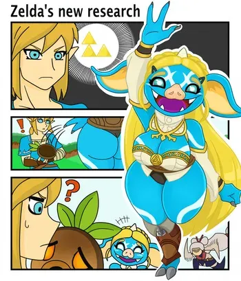 urusee584 - Zelda's New Research manga cover