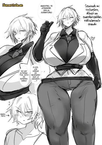 [Taisho] Dekadeka Gohoushi Bodyguard｜La Guardaespaldas de Cuerpo Enorme que se Dedica a Complacer a su Amo [Spanish] [NumeritoScan] manga cover