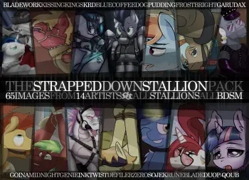 The Strapped Down Stallion Pack (My Little Pony: Friendship is Magic) manga cover