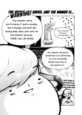 [The Kitty Named Terra (Mae-Mae)] Threesome Therapy: Chapter 4.1 (No Nut November 2025) manga cover