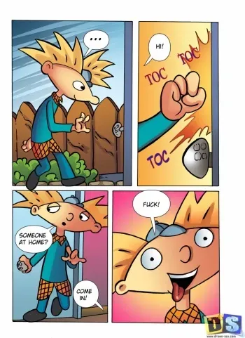 [Drawn-Sex] Hey Arnold! manga cover