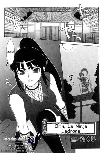 [Takuji] Onna Nezumi Kozou ~Orin~ | Orin, La Ninja Ladrona (Kunoichi Anthology Comics) [Spanish] [Lateralus-Manga] manga cover