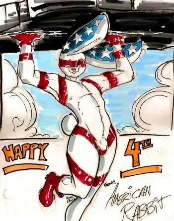 The Adventures of the American Rabbit (RYC) manga cover