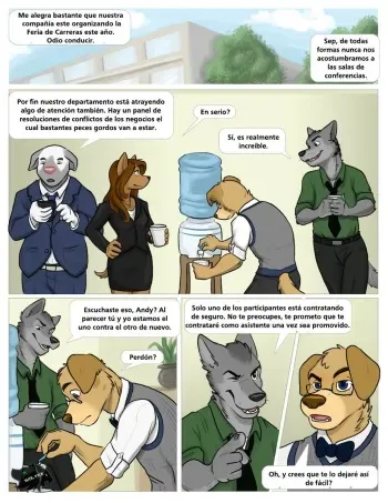[Jackaloo] The Internship - Volumen 1 (Furry) (Spanish) [On Going] [Reyarturo4] manga cover