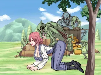 [Sakuwai Sororio] Goblin to Ouma-san Gokko Suru Ushikai-chan (Goblin Slayer) manga cover