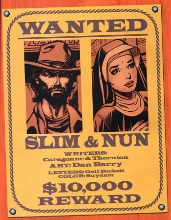 [Dan Barry] Slim & Nun manga cover