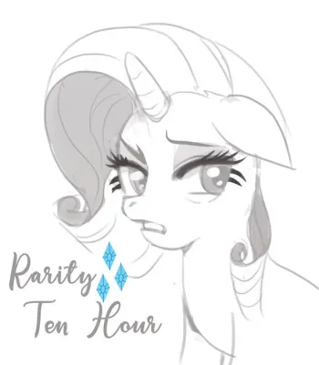 [Polyle] Rarity 10hr (My Little Pony: Friendship is Magic) manga cover