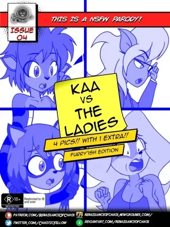 Kaa vs. The Ladies (Issue 04) manga cover