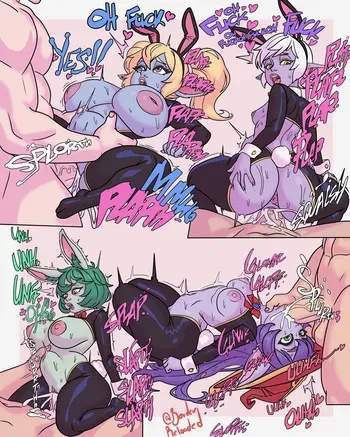 [Border Reloaded] Yordles (League of Legends) manga cover