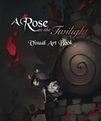A rose in the twilight Artbook manga cover