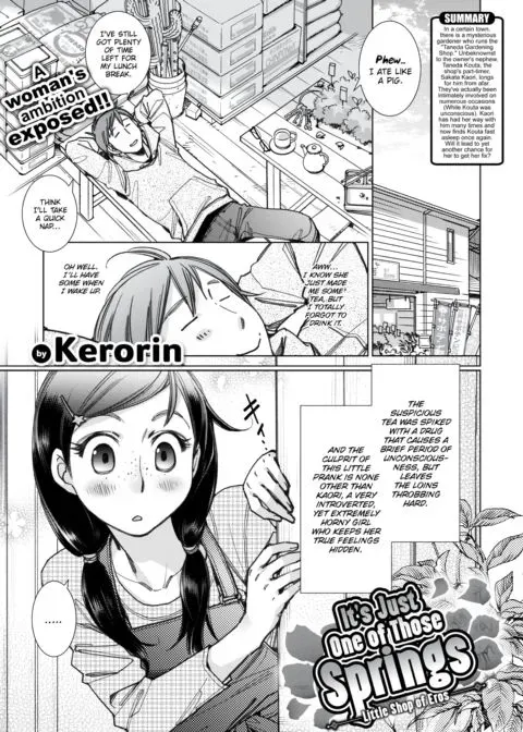 It's Just One of Those Springs manga cover