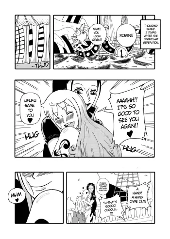 [MTCHA] Robin x Nami: Reunion on the Thousand Sunny (One Piece) manga cover